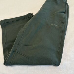 lululemon athletica Dark Green Track Pants